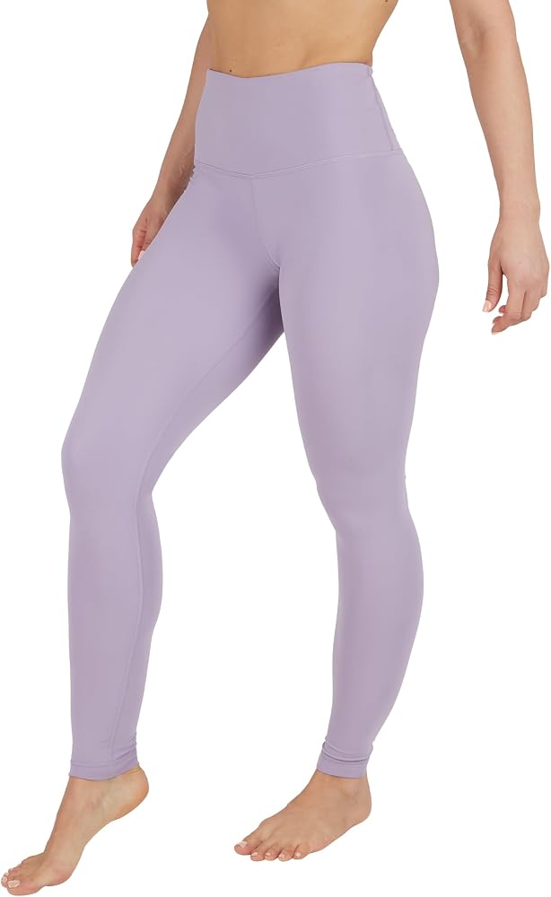 Womens Workout Legging Soft High Waisted Squat Proof Sculpting Pant — Lavender Gray