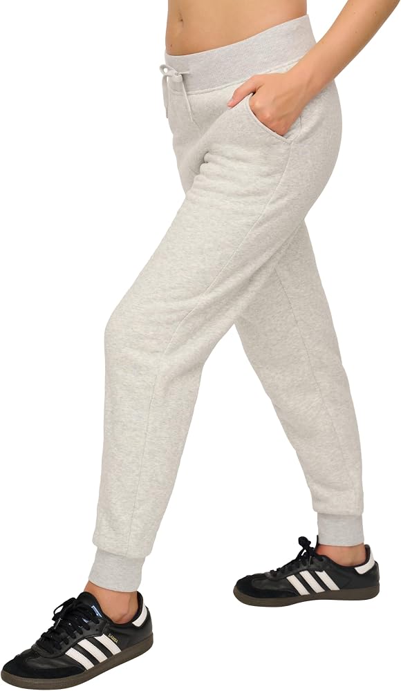 Womens Sherpa Lined Aspen Elite Jogger — Heather Grey